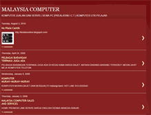 Tablet Screenshot of malaysia-computer.blogspot.com