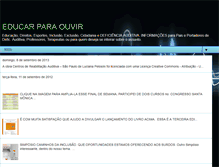 Tablet Screenshot of educarparaouvir.blogspot.com