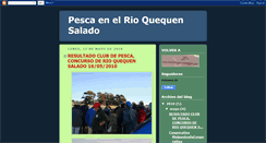 Desktop Screenshot of pescaenelrioquequensalado.blogspot.com