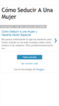Mobile Screenshot of como-seducir-a-una-mujer.blogspot.com