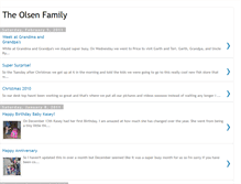 Tablet Screenshot of lifeoftheolsens.blogspot.com