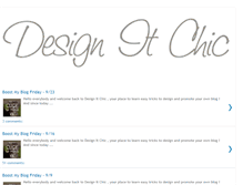 Tablet Screenshot of designitchic.blogspot.com