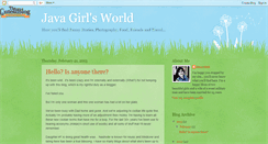 Desktop Screenshot of javagirlsworld.blogspot.com