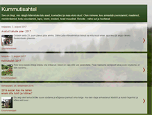 Tablet Screenshot of kummutisahtel.blogspot.com