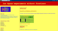 Desktop Screenshot of experimentslasaguas.blogspot.com