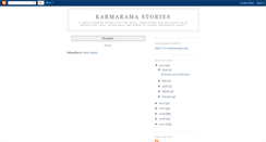 Desktop Screenshot of karmarama-stories.blogspot.com