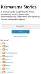 Mobile Screenshot of karmarama-stories.blogspot.com