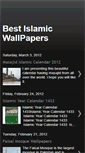 Mobile Screenshot of bestislamicwallpapers.blogspot.com