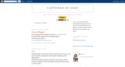 Desktop Screenshot of capturedbyjess.blogspot.com