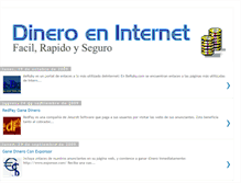 Tablet Screenshot of ganedinero-eninternet.blogspot.com