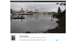 Desktop Screenshot of basuralesensilencio.blogspot.com