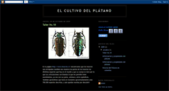 Desktop Screenshot of elcultivodelplatano.blogspot.com