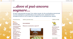 Desktop Screenshot of dovesipuoancorasognare.blogspot.com