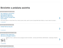 Tablet Screenshot of bicicletteapedalataassistita.blogspot.com