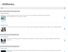 Tablet Screenshot of giftdiaries-goodies.blogspot.com