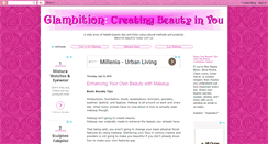 Desktop Screenshot of myglambition.blogspot.com