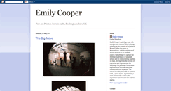 Desktop Screenshot of emilycooperpainting.blogspot.com