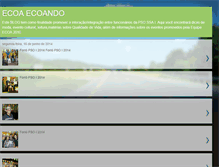 Tablet Screenshot of ecoandonapso.blogspot.com