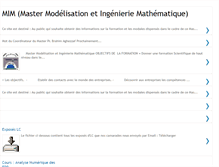 Tablet Screenshot of mastermodelisation.blogspot.com