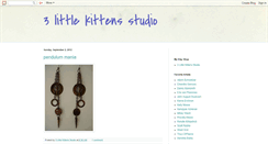 Desktop Screenshot of 3littlekittensstudio.blogspot.com