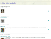 Tablet Screenshot of 3littlekittensstudio.blogspot.com