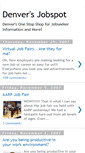 Mobile Screenshot of cojobs.blogspot.com