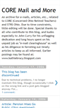 Mobile Screenshot of coremail.blogspot.com