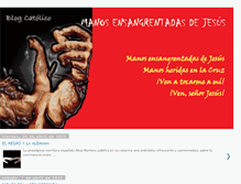 Tablet Screenshot of manos-ensangrentadas.blogspot.com
