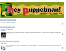 Tablet Screenshot of heypuppetman.blogspot.com