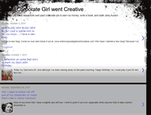 Tablet Screenshot of corporatetocreative.blogspot.com