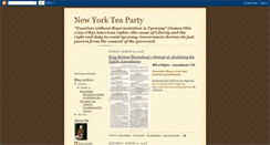 Desktop Screenshot of newyorkteaparty.blogspot.com