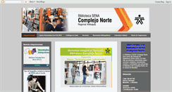 Desktop Screenshot of bibliotecasenapedregal.blogspot.com
