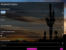 Tablet Screenshot of alejandrosautu.blogspot.com