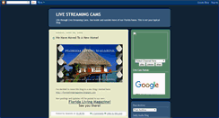 Desktop Screenshot of livestreamingcams.blogspot.com