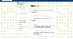 Desktop Screenshot of elgourmetpatagon.blogspot.com