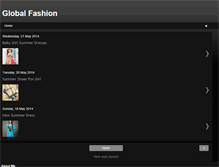 Tablet Screenshot of globalfashioneverything.blogspot.com