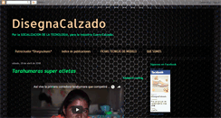 Desktop Screenshot of disegnacalzado.blogspot.com