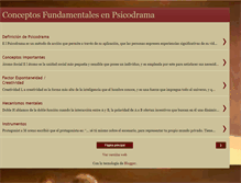 Tablet Screenshot of escuelapsicodramaclasicoconceptos.blogspot.com