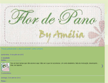 Tablet Screenshot of flordepanobyamelia.blogspot.com