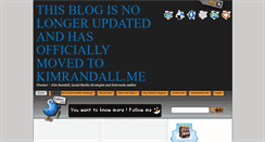 Desktop Screenshot of kimrandall.blogspot.com