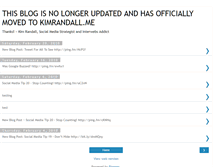 Tablet Screenshot of kimrandall.blogspot.com