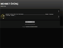 Tablet Screenshot of mehmetovunc.blogspot.com