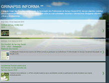 Tablet Screenshot of grinapssinforma.blogspot.com