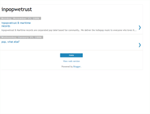 Tablet Screenshot of inpopwetrust.blogspot.com