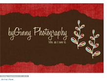 Tablet Screenshot of byginnyphotography.blogspot.com