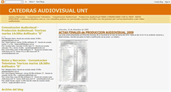 Desktop Screenshot of catedrasaudiovisual.blogspot.com