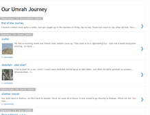 Tablet Screenshot of ourumrahjourney.blogspot.com