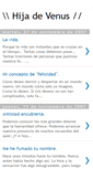 Mobile Screenshot of hijadevenus.blogspot.com