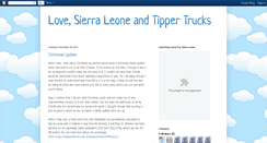 Desktop Screenshot of lovesierraleoneandtippertrucks.blogspot.com