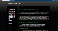 Desktop Screenshot of basicsofhvac.blogspot.com